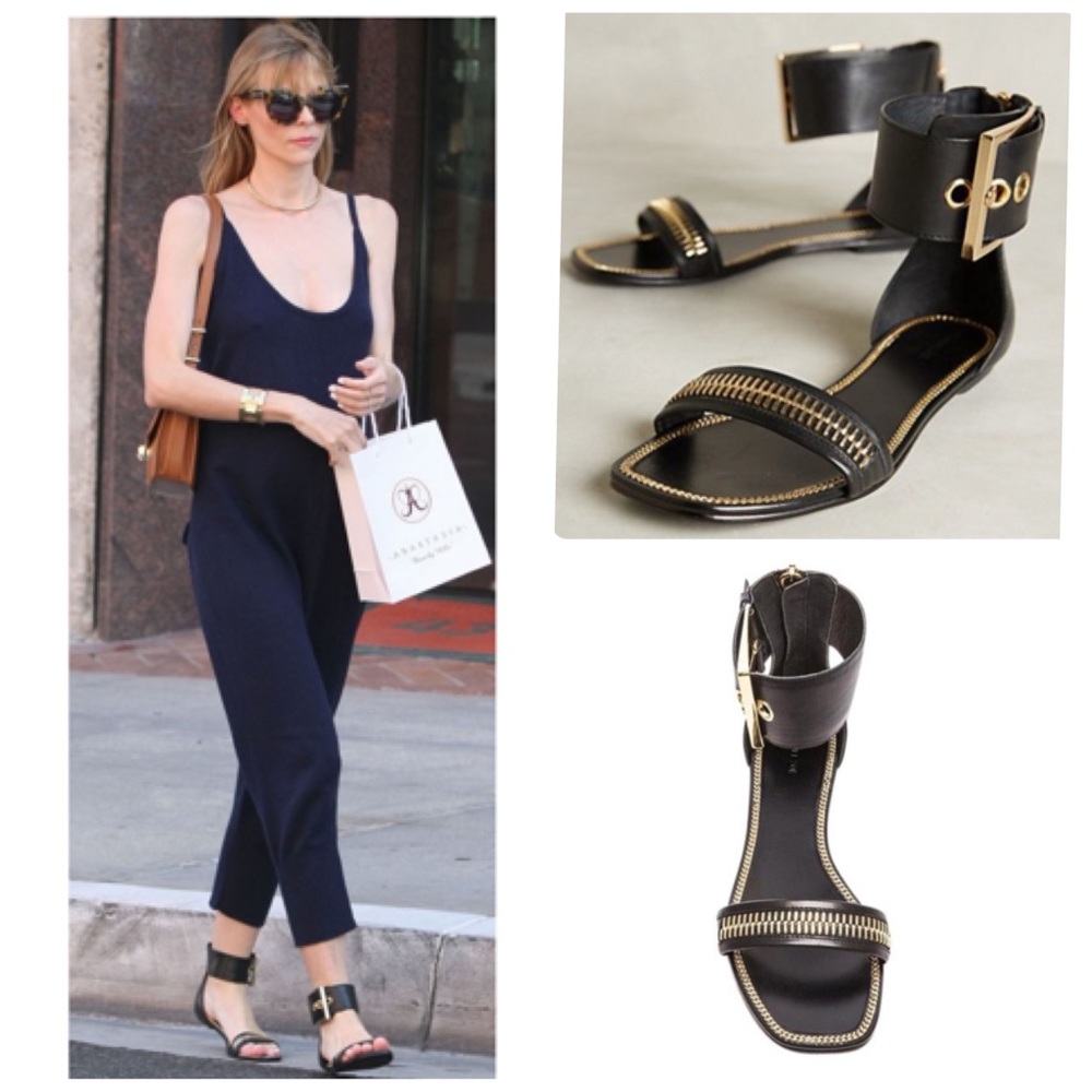 Rachel Zoe Izzy black sandal